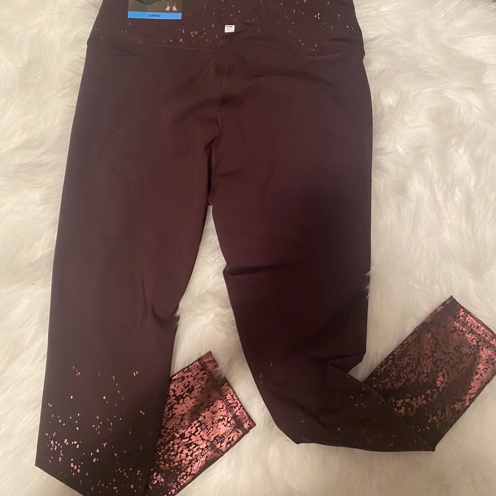 Zobha metallic leggings